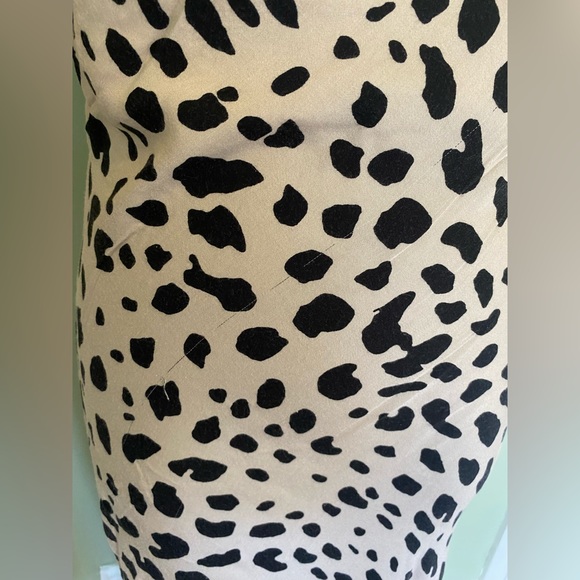 OLIVIA + JAMES BIAS CUT PRINTED DRESS - Picture 5 of 7